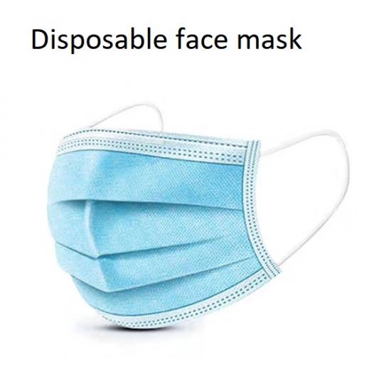 3 ply dustproof face mask